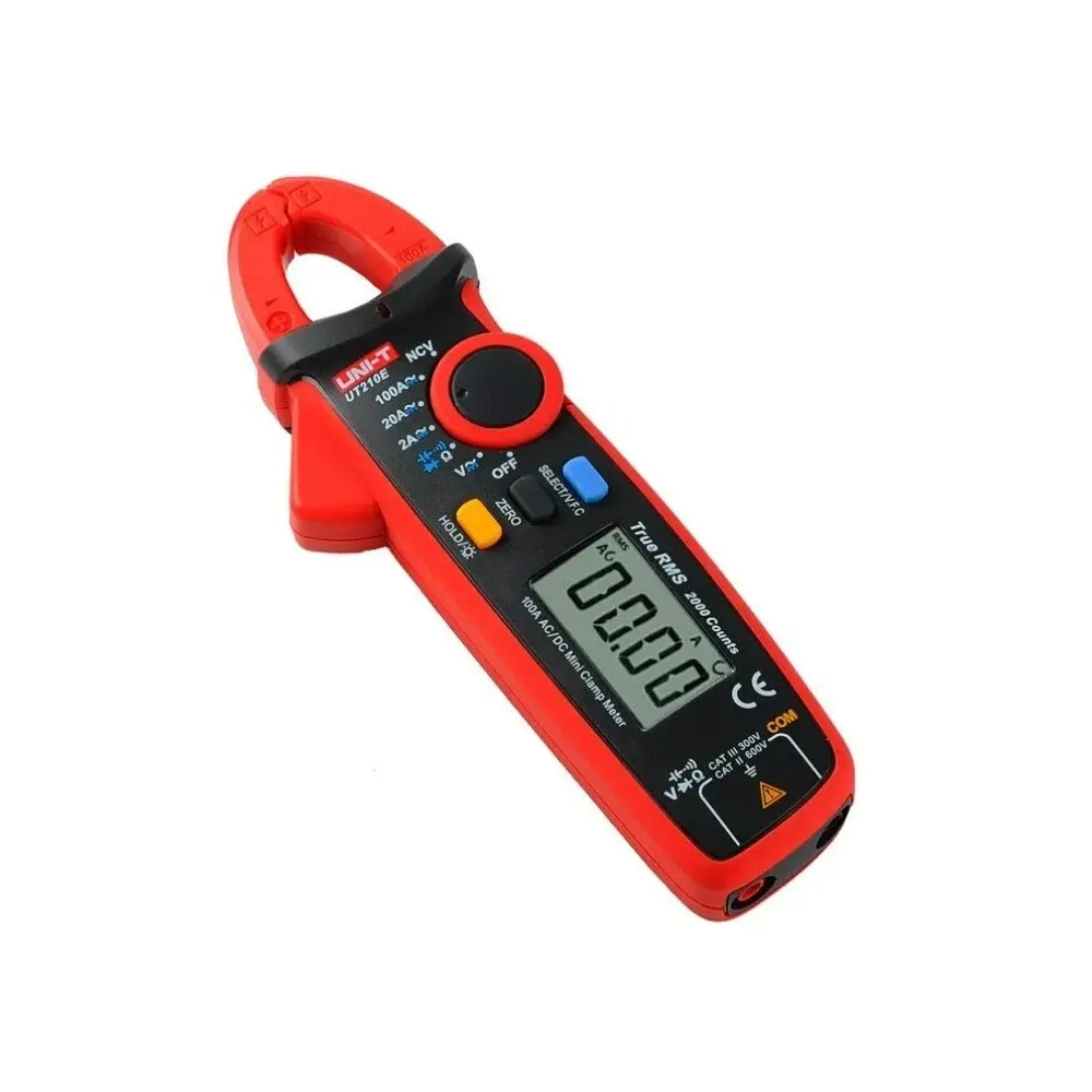 Mini Pinza Amperimétrica 100A AC/DC UNI-T UT-210E