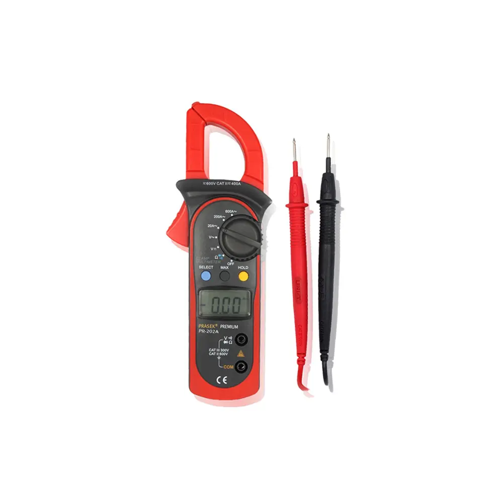 Pinza Amperimetrica Prasek Premium PR-202A