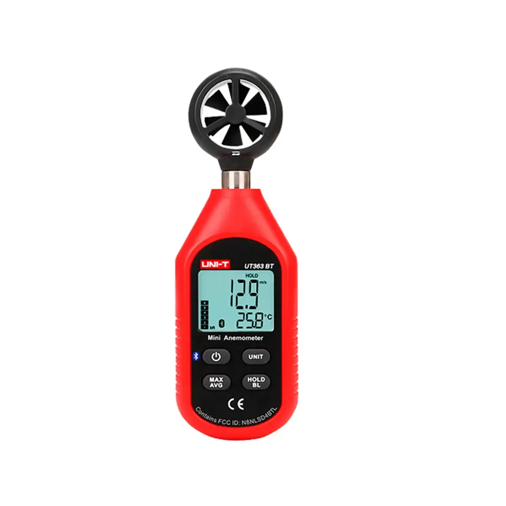 Anemómetro Digital Bluetooth UNIT T UT363BT